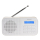 Radio i budzik Denver Kompaktowe radio DAB+/FM Denver DAB-42 białe